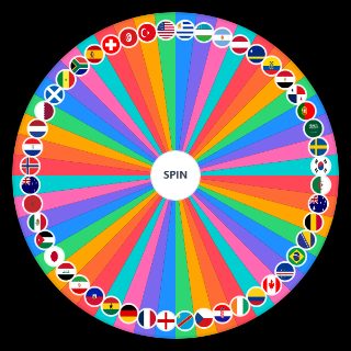 Spin the Wheel: Nations of 2026 World Cup