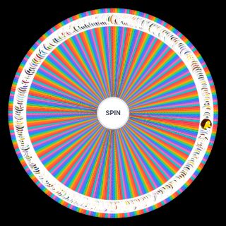 Random 265 Simpsons Characters Wheel