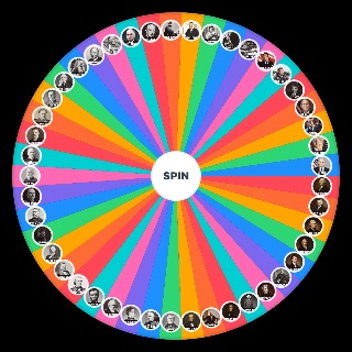 US Presidents (2025 With Names) Wheel