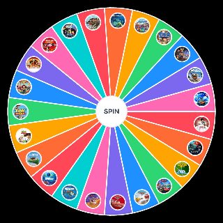 Disney Pixar Movies Wheel