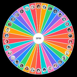 Random Arknights Endfield Characters (Updated) Wheel