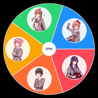 ddlc characters Random Picker