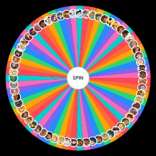 Spin the Wheel: Total Dramarama (63 Characters)