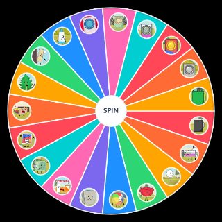 Random Battle For Dream Island Elsewhere (BFDIE) Wheel