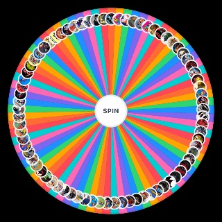 Random DC Comics TV Shows Wheel