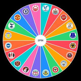 Premier League 2023/24 Wheel