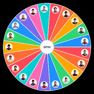 the 2025 F1 Drivers Wheel