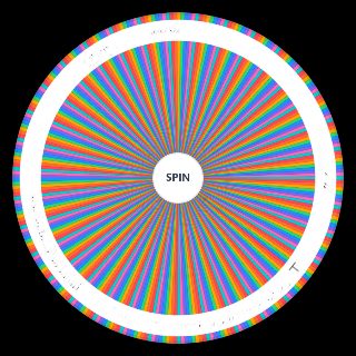 Random All Math Symbols Wheel