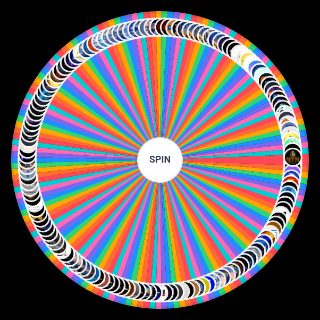 Spin the Wheel: more of a television or media atmosphere logos