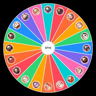 Genshin Impact Pyro characters (6.6) Random Picker