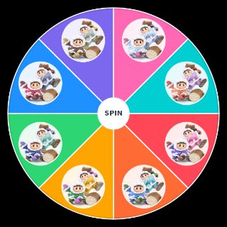 Pick a Random Ice Climbers alternate costumes