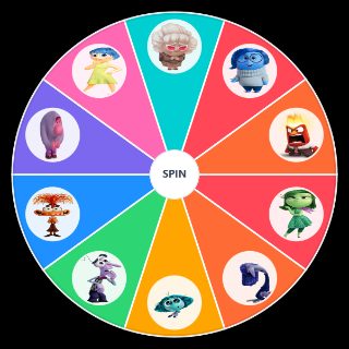 Spin the Wheel: Inside Out Emotions