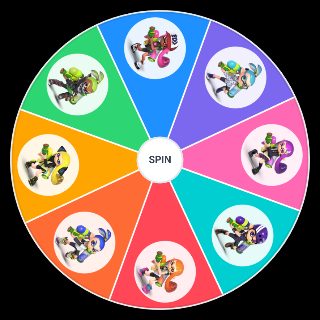 Smash Ultimate's Inkling costume Random Generator