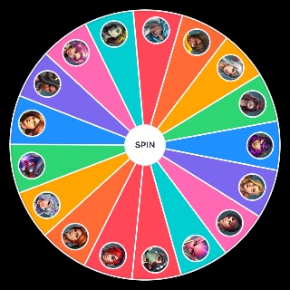 Paladins Waifus Wheel