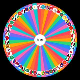 Random Countries of Asia Wheel