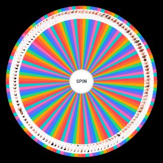 Every UFC Fighter (as of UFC 328) Wheel