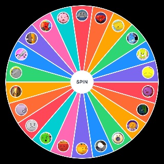 Random Battle for Dream Island Again (BFDIA/BFDI S2) Wheel