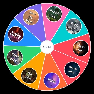 Random Destiny 2 Dungeons Wheel