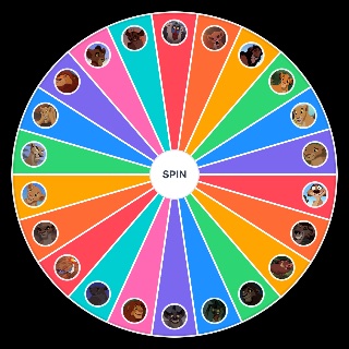 Random Lion king/Lion king 2 characters Wheel