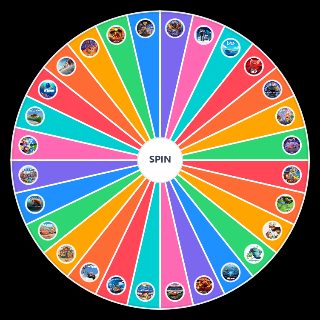 Random Мультфильмы pixar Wheel