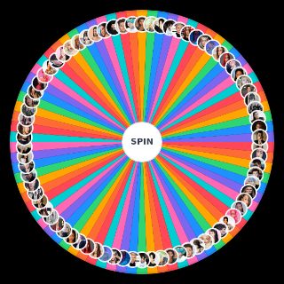 Spin the Wheel: cantores no geral