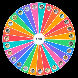 Random Gold Star Pokemon Cards Wheel