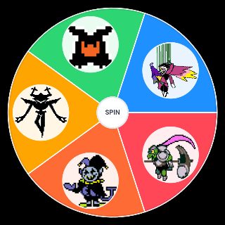 Choose a Random Deltarune Secret Bosses