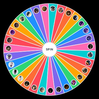 Random MCU Females (Including TV shows) Wheel