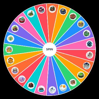 Random My Singing Monsters Islands Wheel