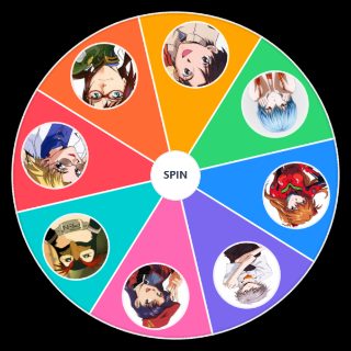 Evangelion waifu Wheel