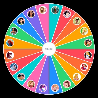 Spin the Wheel: Official Disney Princess