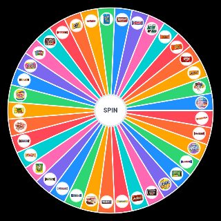 Random American Candies Wheel
