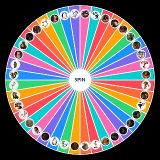 Random Every Madagascar Character Wheel