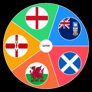 Pick a Random Main Parts of the UK