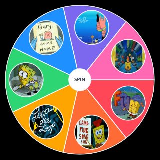 Spin the Wheel: Spongebob Songs