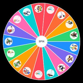 Mario Golf: Super Rush Character Wheel