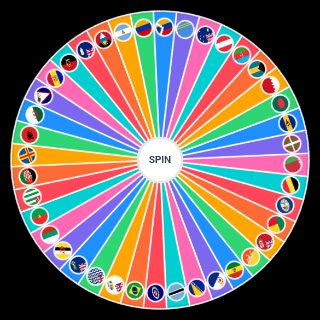 Spin the Wheel: flags
