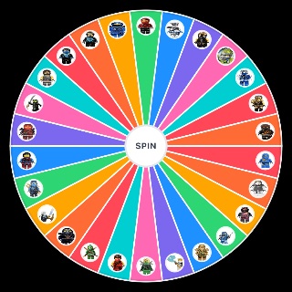 Spin the Wheel: Ninjago Wave of ninjago suits