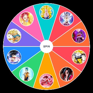 Random Goku SSJ phases Wheel