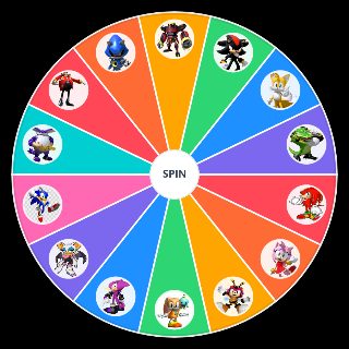 Sonic Heroes of Characters Random Generator