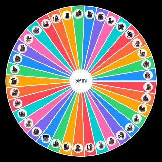 DBD Killers (up to Dracula) Wheel
