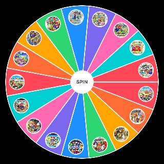Mario Party Games Wheel