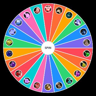 Kirby Fighters 2 Characters Wheel