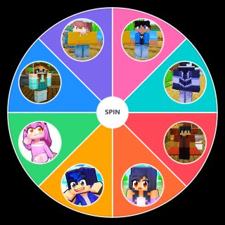 Spin the Wheel: Aphmau + Friends