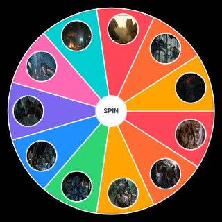 Random Jurassic Park Dinosaur Fights Wheel
