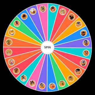 Random SML Characters In Wheel