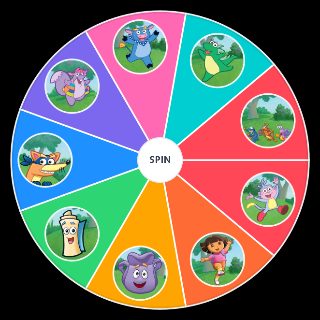 Spin the Wheel: dora