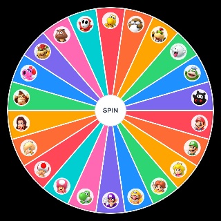 Choose a Random Super Mario Party Jamboree Characters