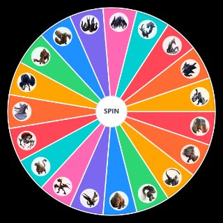 Random Monster Hunter Wilds: Large Monsters Wheel