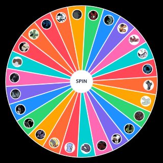 Random Alphabet Lore Beating Characters Wheel